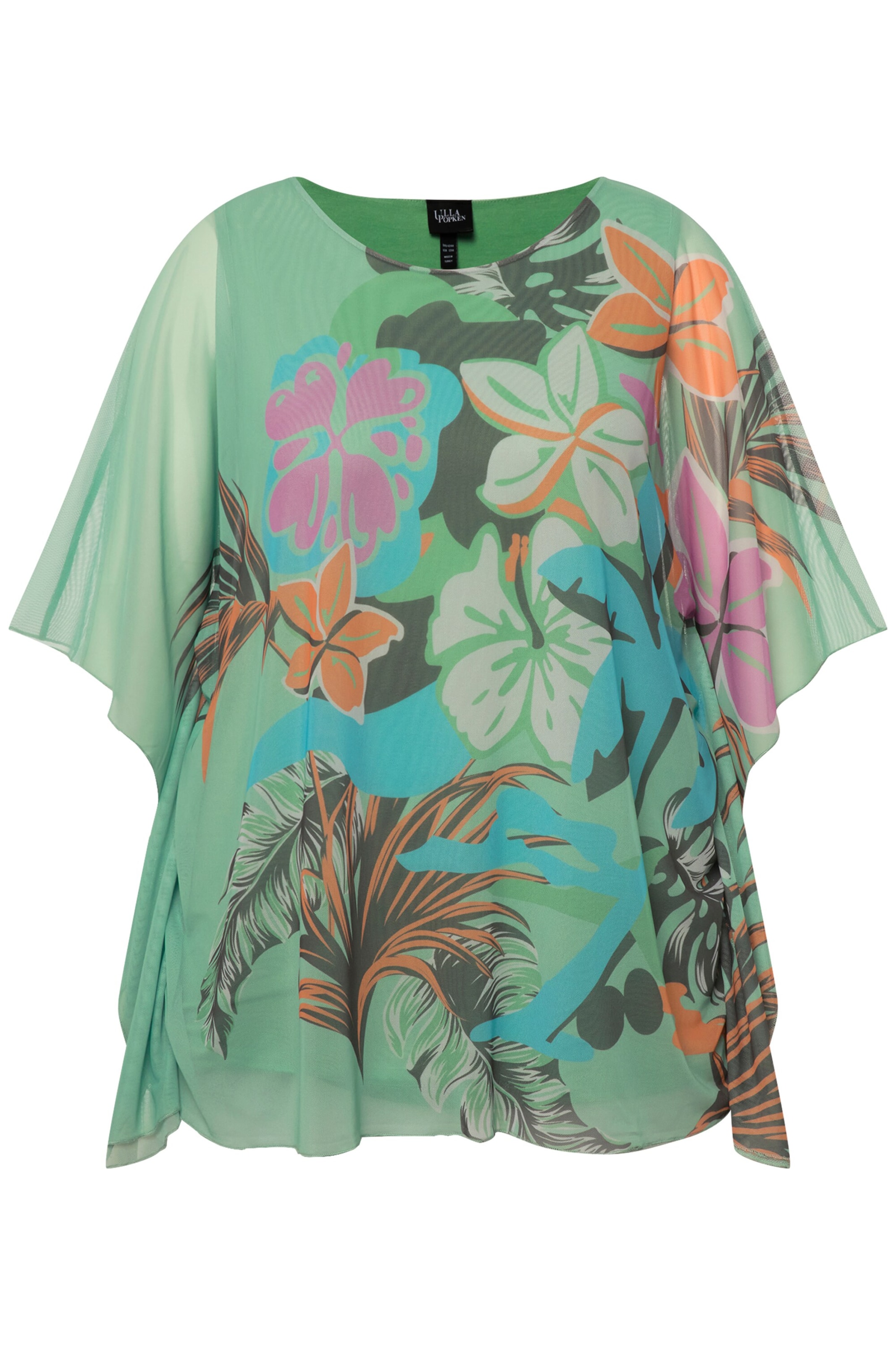 Ulla Popken Blouse in Groen: voorkant