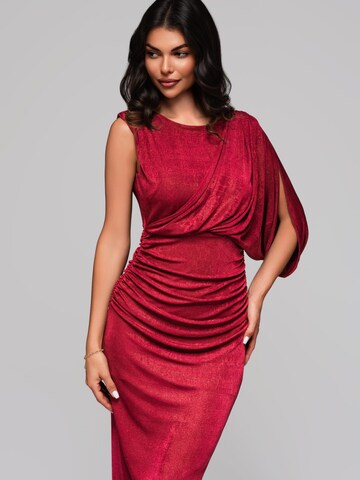 Ombre - Vestido de noche en rojo