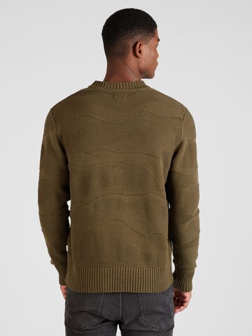 Pulover 'JOSH' de la JACK & JONES pe verde