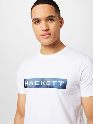 Hackett London T-Shirt in Weiß