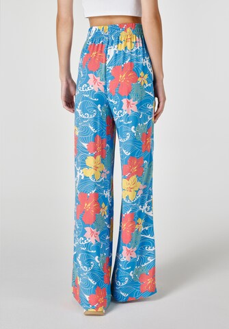 Colin's Wide leg Broek in Blauw
