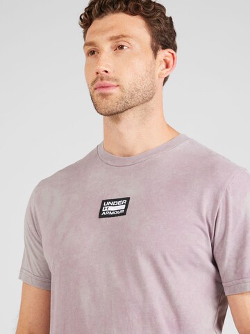 purpurinė UNDER ARMOUR Sportiniai marškinėliai 'ELEVATED'