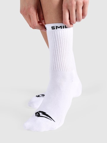 Smilodox Socken in Weiß