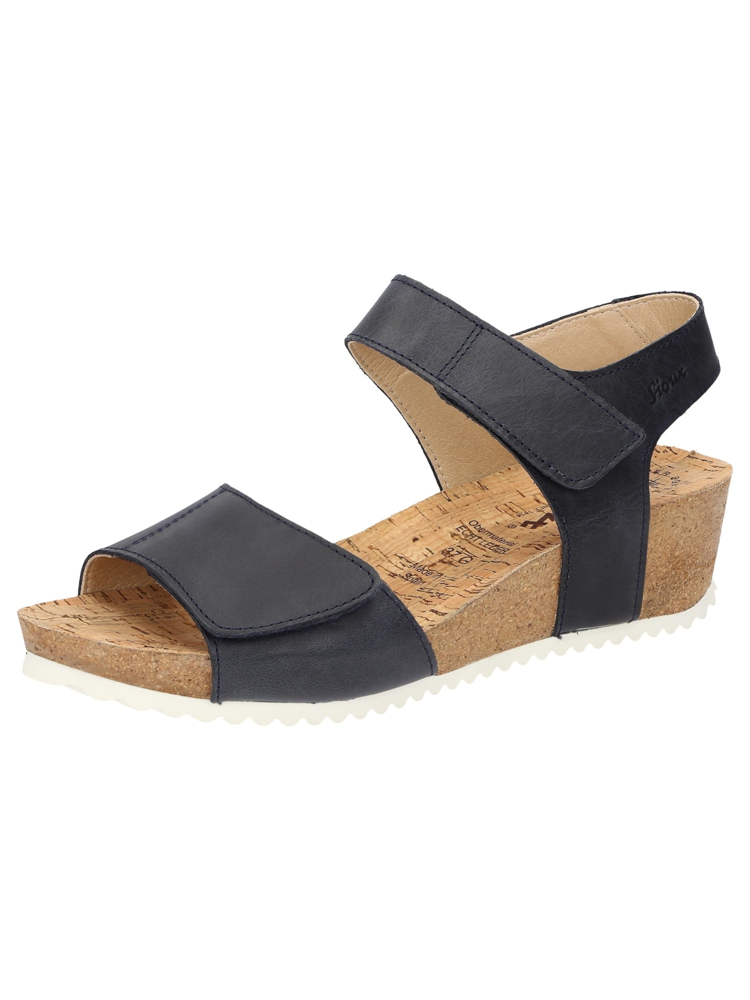 SIOUX Sandaal in de kleur Donkerblauw, Productweergave