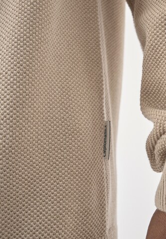 Cleptomanicx Pullover 'Crewneck Grower' in Grau