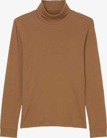 Marc O'Polo Shirt in Brown: front