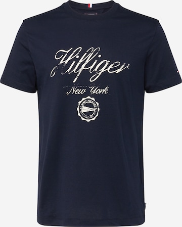 TOMMY HILFIGER T-Shirt in Blau: predná strana