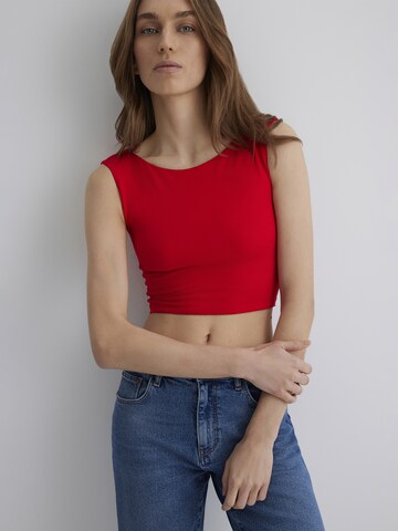 Mavi Top in Red