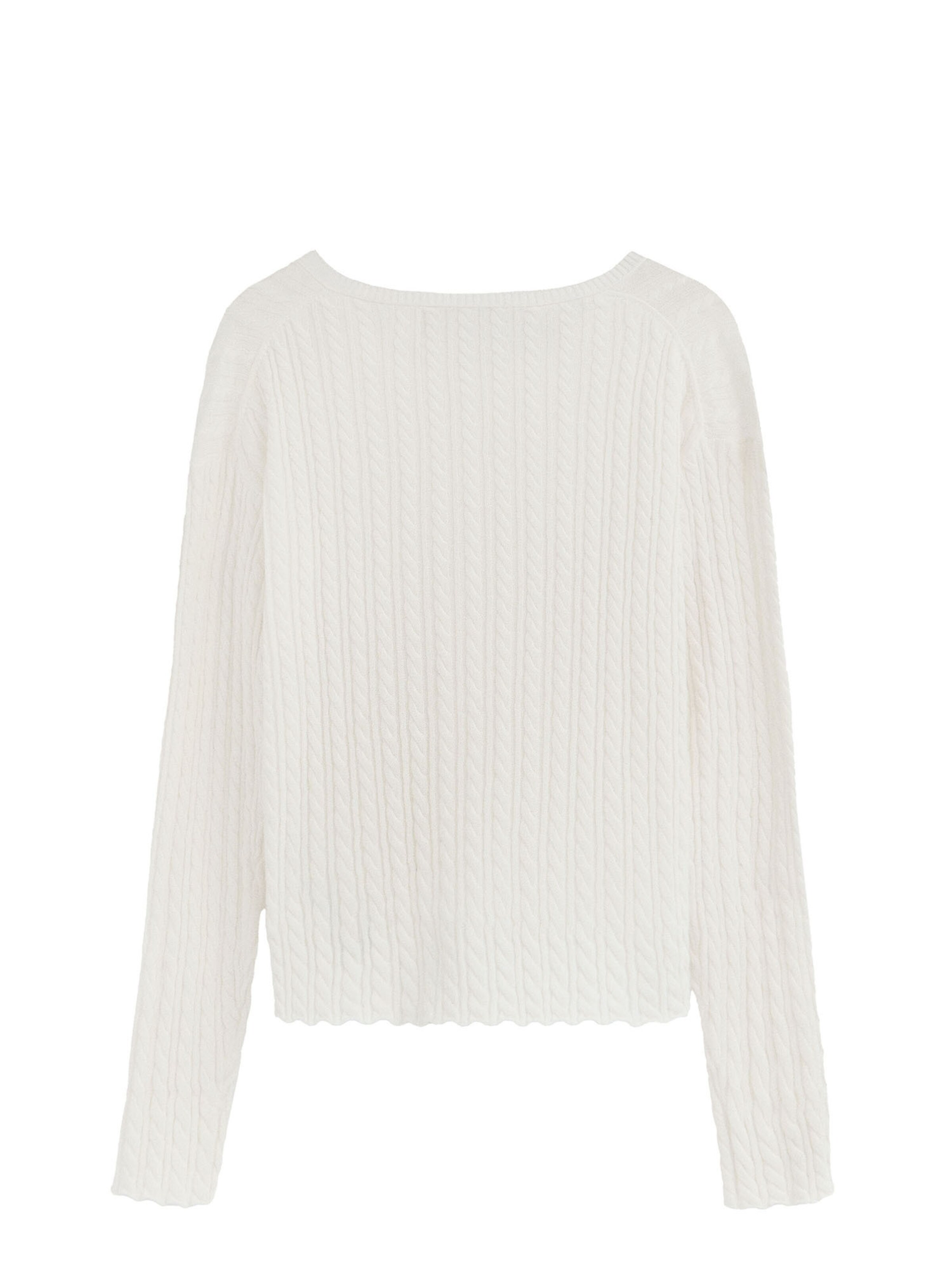 Polo Club Pullover 'AZUCENA' in Weiß