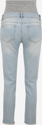 MAMALICIOUS Regular Jeans 'Belle' in Blauw