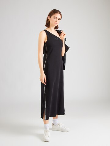 EA7 Emporio Armani Kleid in Schwarz: Vorderseite