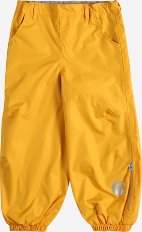 FINKIDTehničke hlače 'PIKSA' - žuta boja: prednji dio