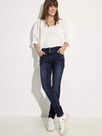 Coupe slim Jean 'Vicky' CECIL en bleu