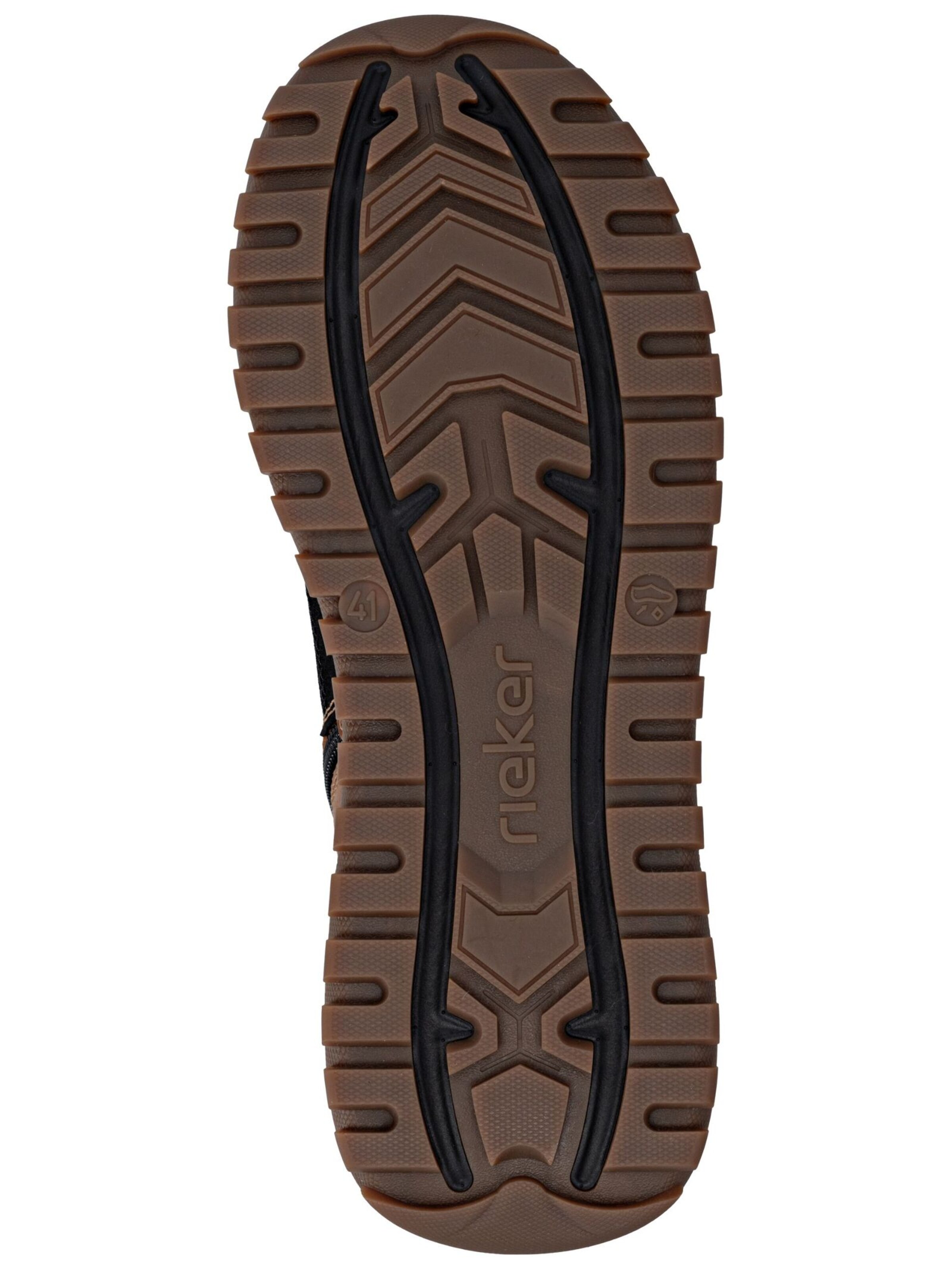 Bottes à lacets Rieker en marron