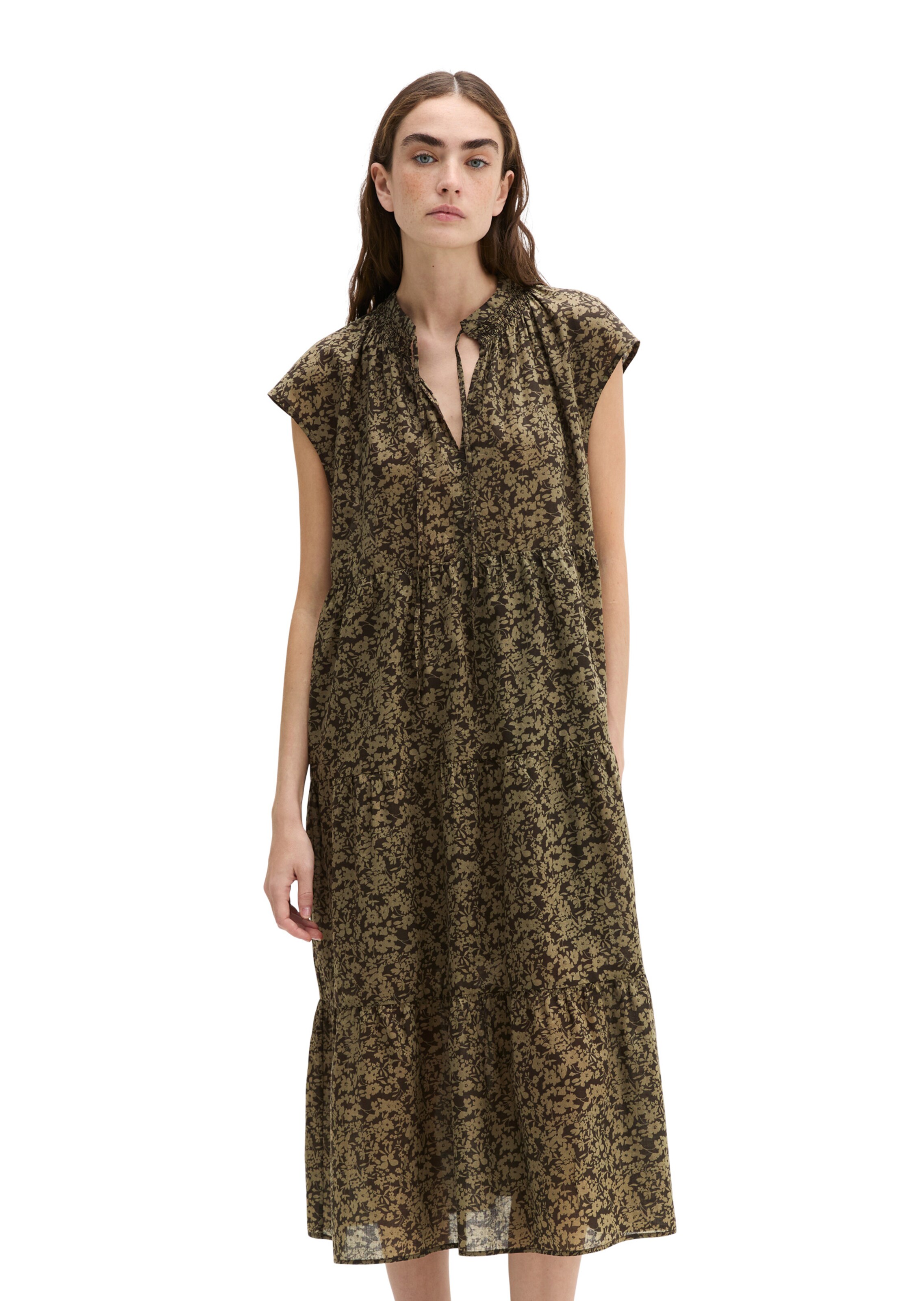 Marc O'Polo Dress in Brown: front