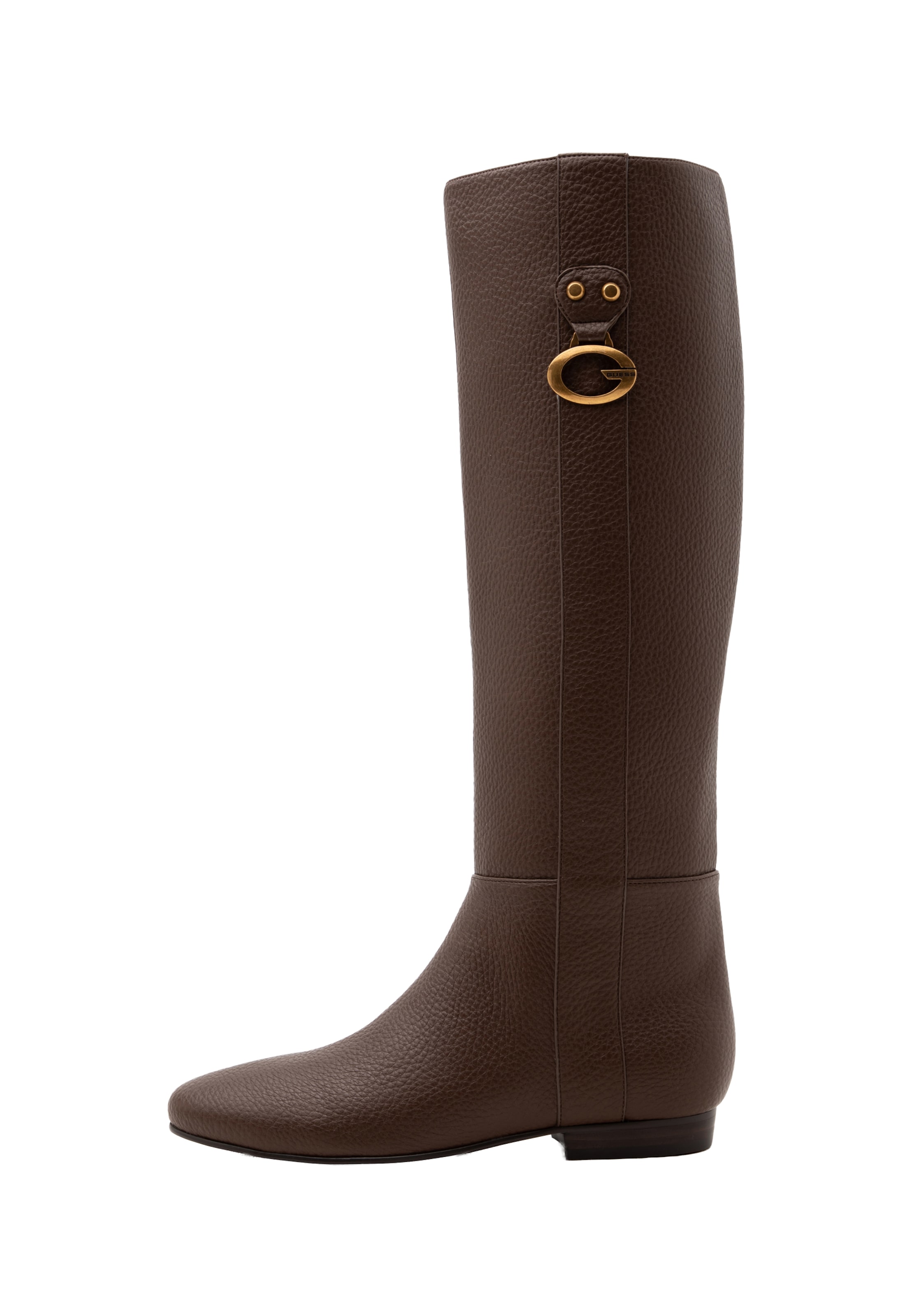 Stivale 'ELLIANA' di GUESS in marrone: frontale