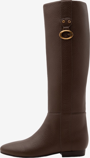 GUESS Bottes 'ELLIANA' en 36 en brun foncé, Vue avec produit