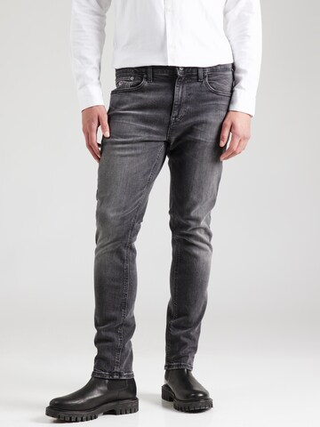 Tommy Jeans Слим Джинсы 'Austin' в Черный: спереди