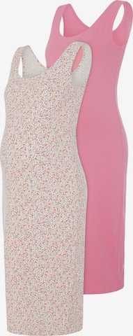 MAMALICIOUS Dress 'Fie' in Pink: front