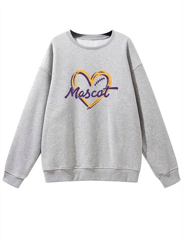 GORHEY - Sudadera en gris: frente