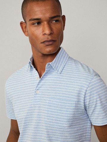 Hackett London Poloshirt in Blau