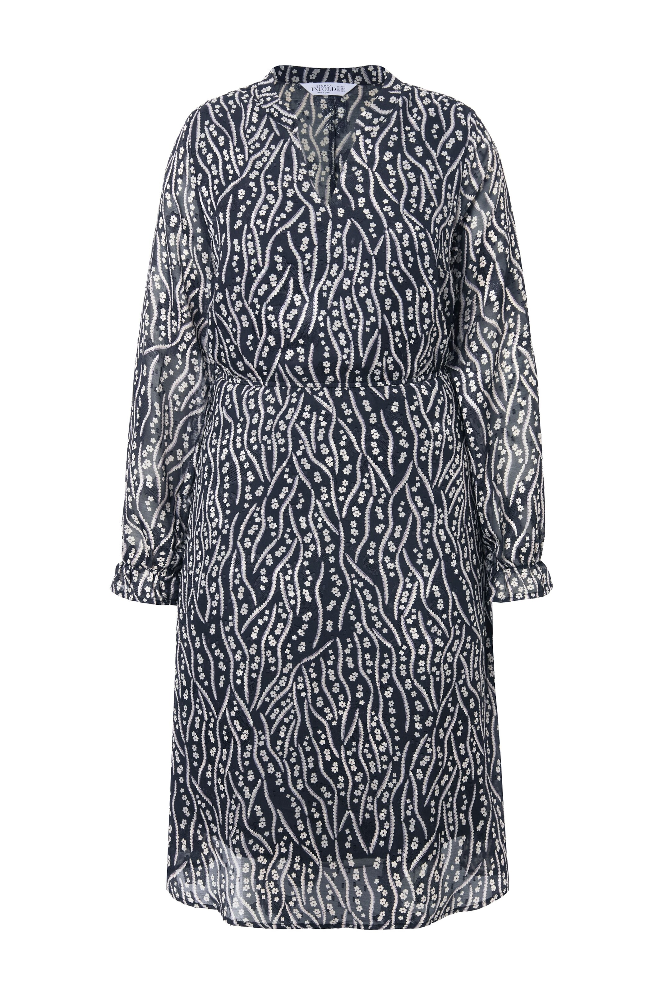 Studio Untold Kleid in Schwarz: Vorderseite