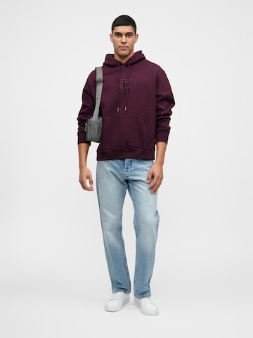 Calvin Klein Jeans Sweatshirt in Purple