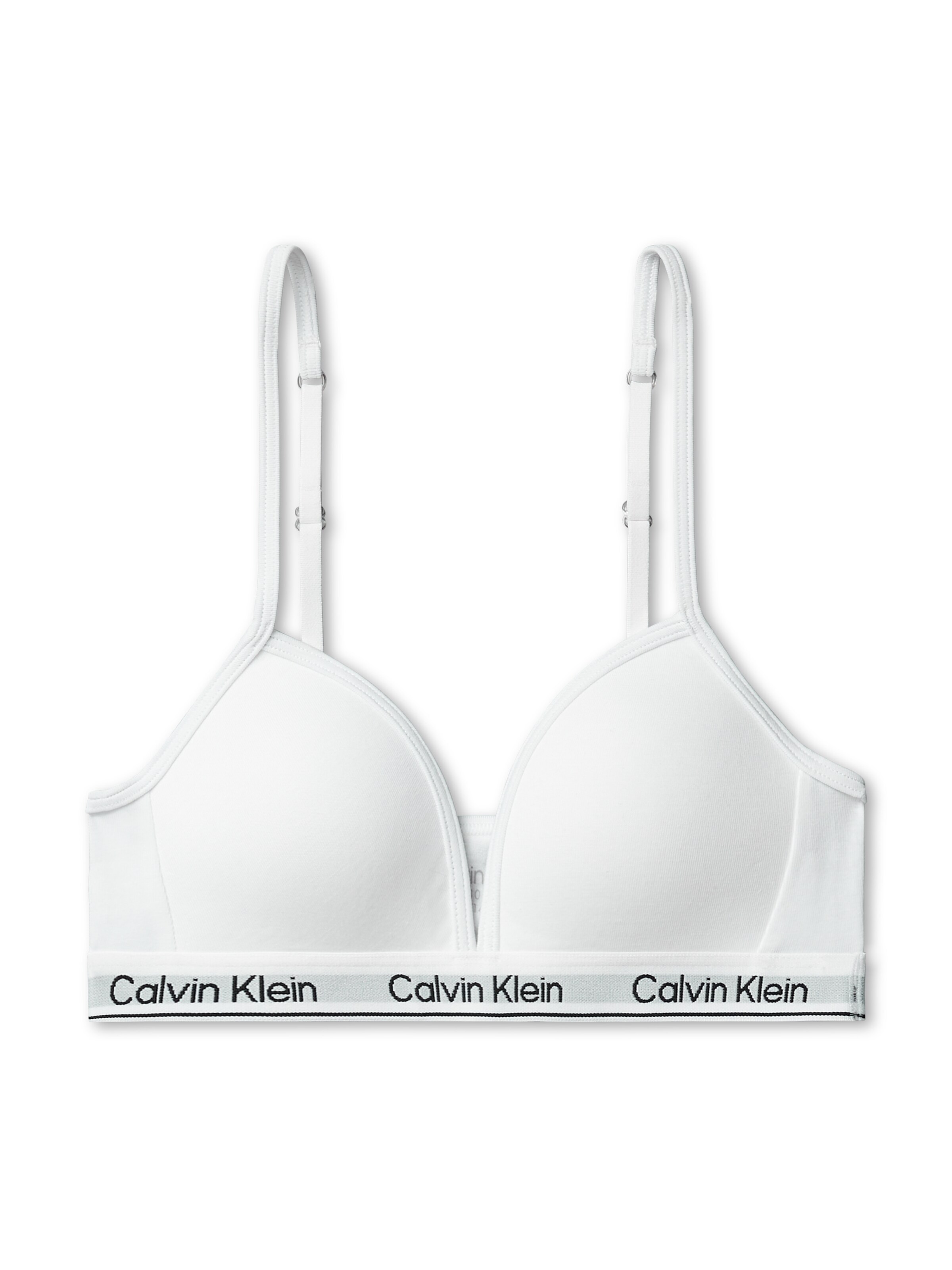 Calvin Klein Underwear Melltartó - fehér: elől