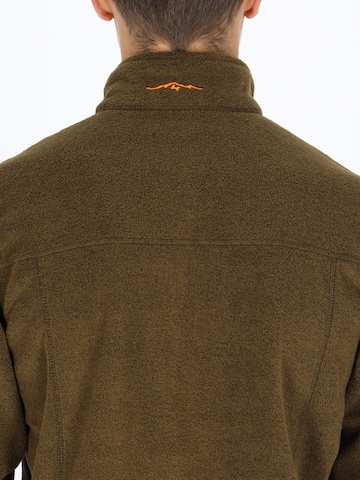 SWEDEMOUNT Funktionele fleece-jas 'Tromsö' in Groen