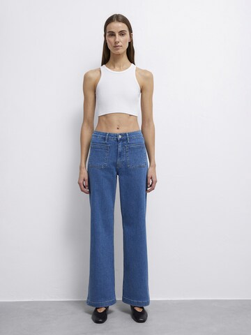 Mavi Flared Jeans 'Malibu Marine' in Blue