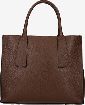 NAEMI Handbag in Brown: front