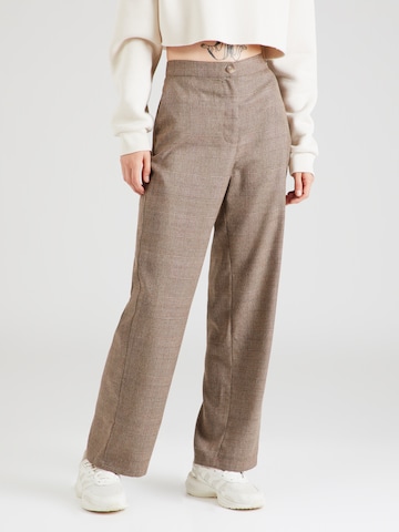 A-VIEW Regular Trousers 'Annali' in Brown: front