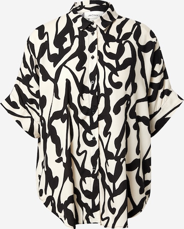 Camicia da donna di Monki in bianco: frontale