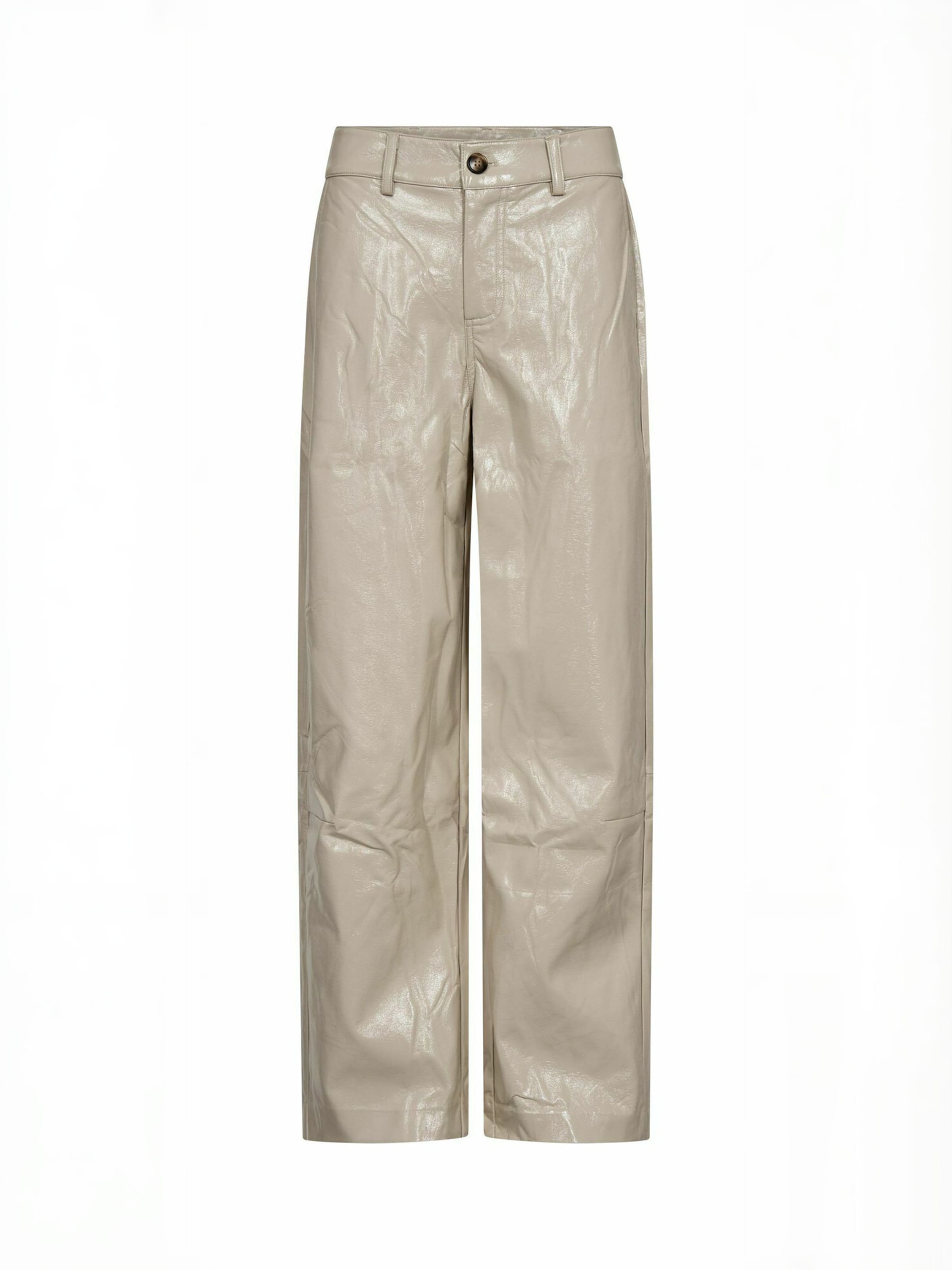Regular Pantalon ' PosyCC Barrel ' co'couture en gris : devant