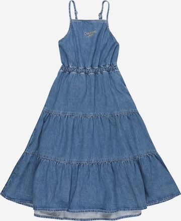 Robe Calvin Klein Jeans en bleu : devant