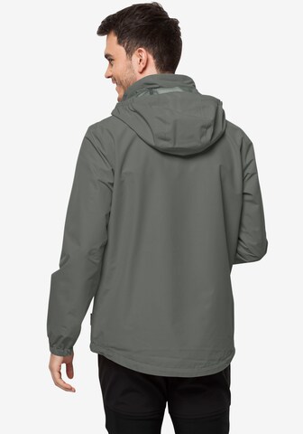 JACK WOLFSKIN Outdoor jacket 'Stormy Point' in Grey