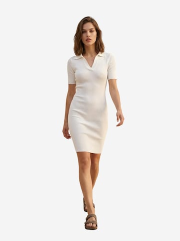 Abito in maglia di My fashion in bianco