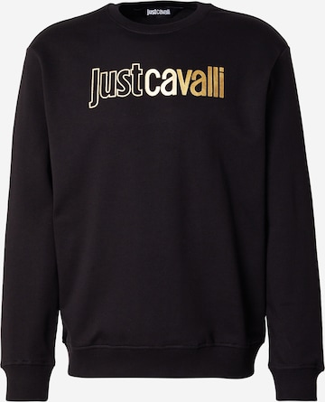 Just Cavalli Collegepaita värissä musta: etupuoli