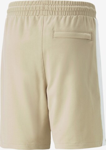 PUMA Regular Pants in Beige