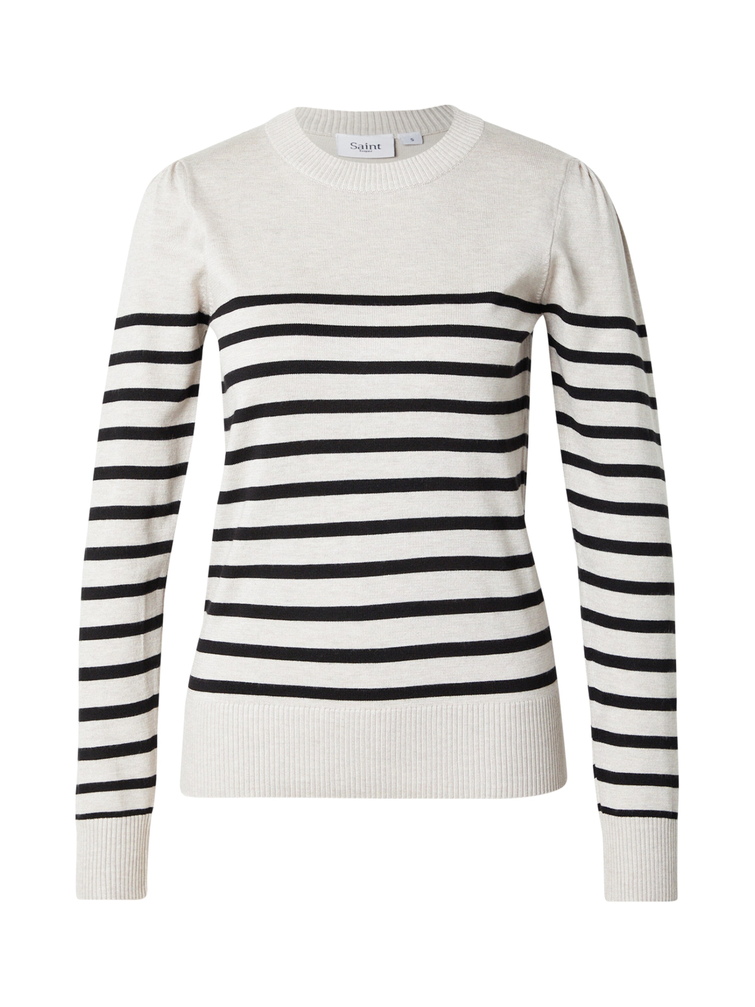SAINT TROPEZ Pullover 'Mila' in Grau: Vorderseite