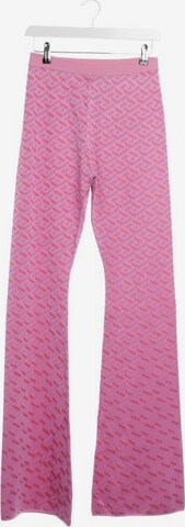 VERSACE Pants in S in Pink: front