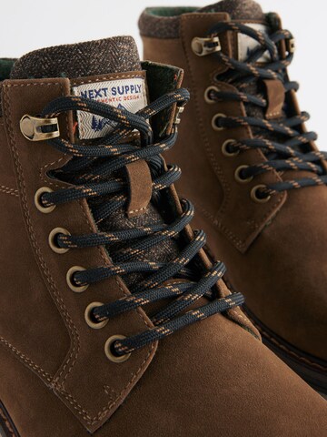 Next Schnürstiefel in Braun