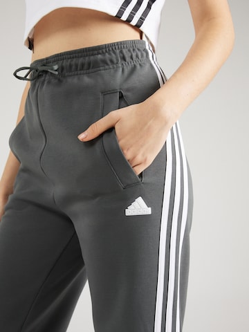 ADIDAS SPORTSWEAR Loose fit Workout Pants 'Future Icons' in Grey