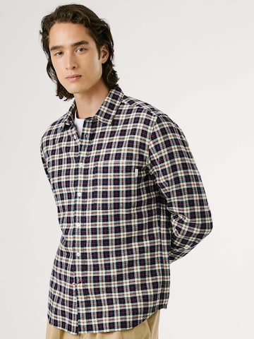 Pepe Jeans Regular fit Overhemd 'Clermont' in Blauw