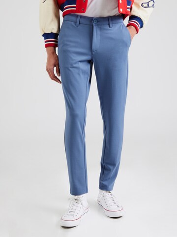 Only & Sons Slimfit Chino kalhoty 'ONSMARK' – modrá: přední strana