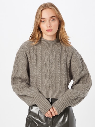 NA-KD Pullover in Grau: predná strana