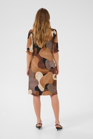 Robe 'Dana' CULTURE en marron