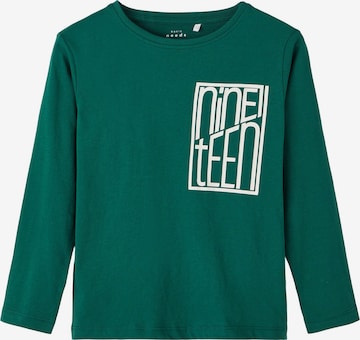 NAME IT Shirt 'Vagno' in Groen: voorkant