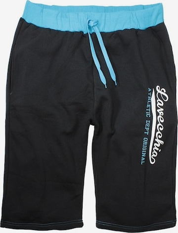 Lavecchia Loose fit Workout Pants 'LV-2017' in Black: front