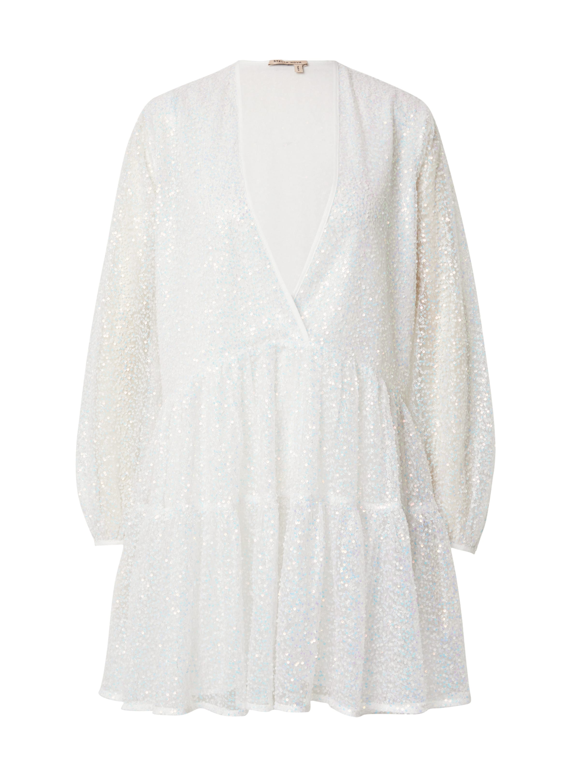 Stella Nova Kleid 'Lema' in Weiß: Vorderseite